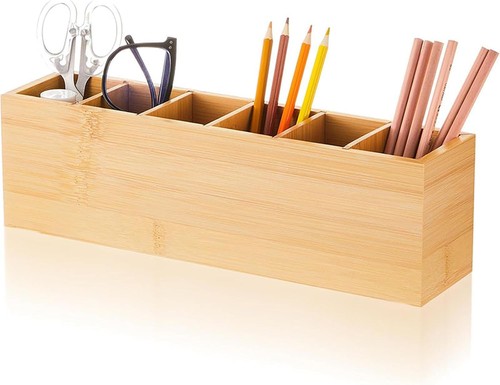 Holz stiftehalter fächer - holz,