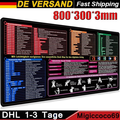 Excel schreibtischunterlage - excel,