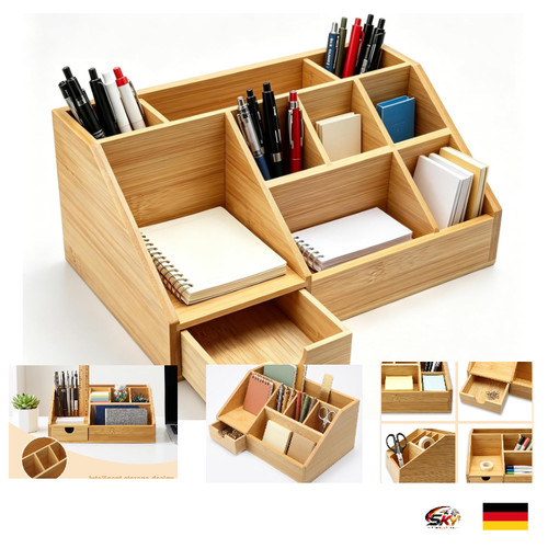 Holz schreibtisch organizer - holz,