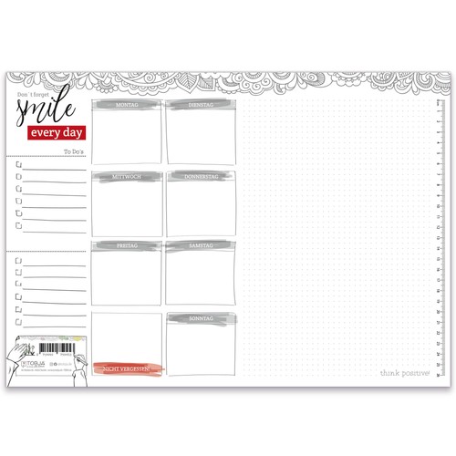 Schreibtischunterlage papier - schreibtischunterlage,