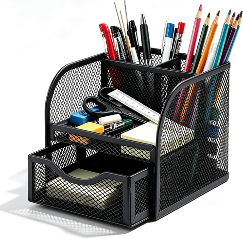 Metall schreibtisch organizer - metall,