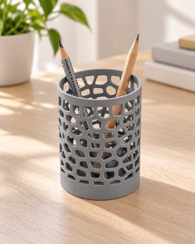 Stiftehalter büro gedruckt - 3d,